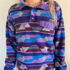 Multicolor Patagonia Synchilla fleece